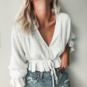 12th tribe white blouse (S)